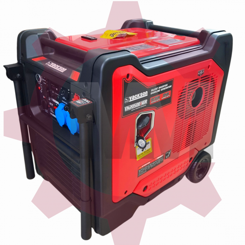 موتور برق اینورتر سایلنت 10 کیلو وات ریموت دار واکسون مدل VACKSON VK20500ISER