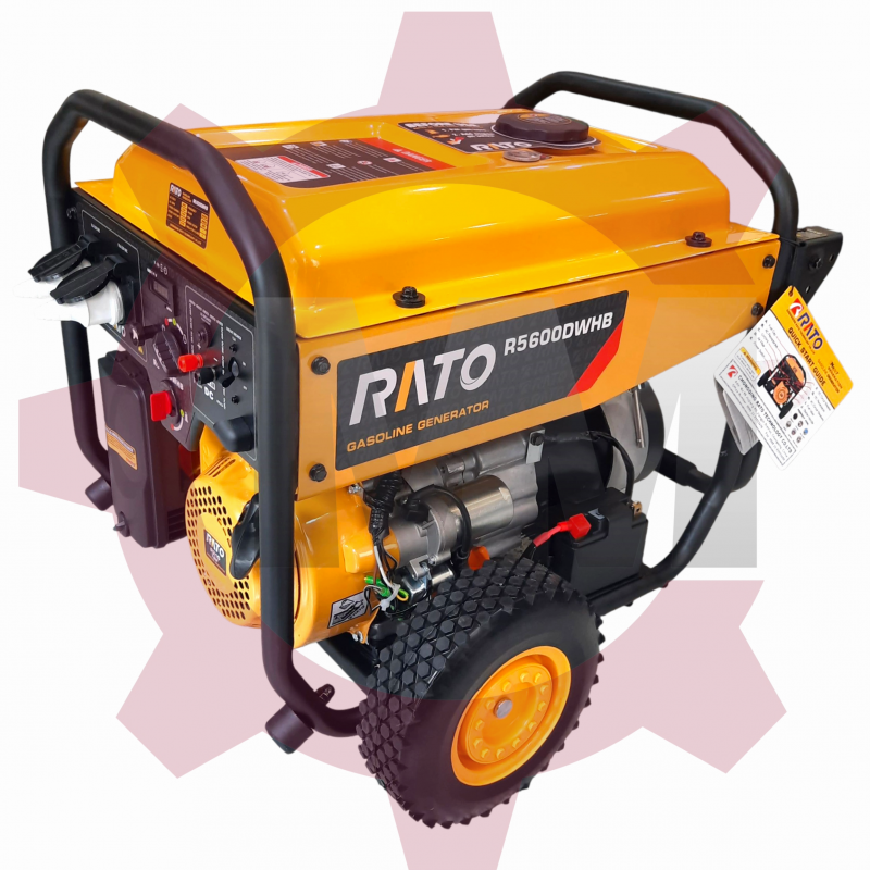 موتور برق 3 کیلو وات استارتی راتو مدل RATO R5600DWHB