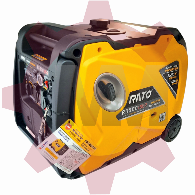 موتور برق اینورتر سایلنت 3.5 کیلو وات ریموت استارت راتو مدل RATO R5500iSER