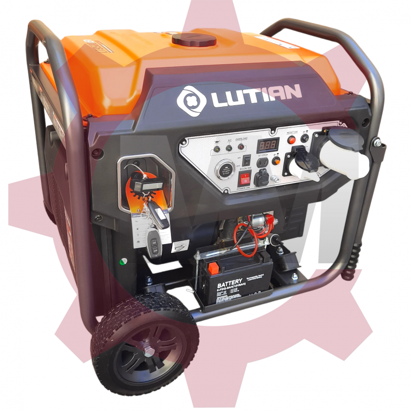 موتور برق اینورتر 8 کیلو وات ریموت استارت لوتیان مدل LUTIAN LT9500iER