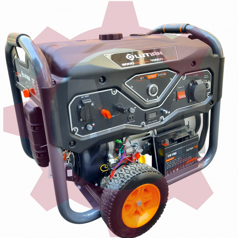 موتور برق 10 کیلو وات ریموت استارت لوتیان مدل LUTIAN LS13500EBR