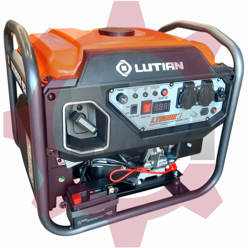 موتور برق اینورتر 4.5 کیلو وات استارتی لوتیان مدل LUTIAN LT6000iE