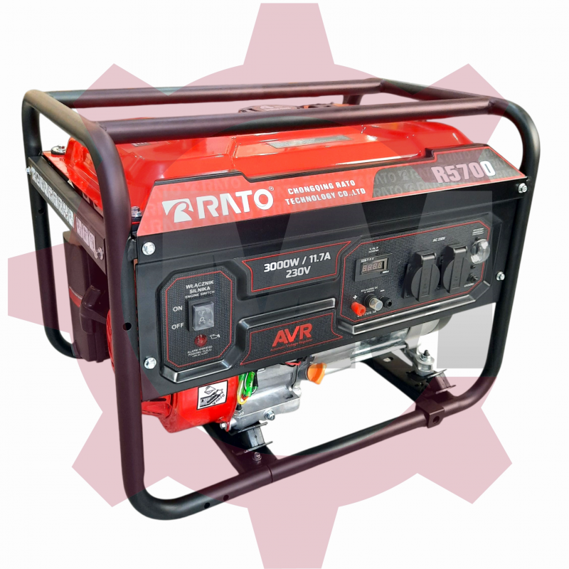 موتور برق 3 کیلو وات راتو مدل RATO R5700