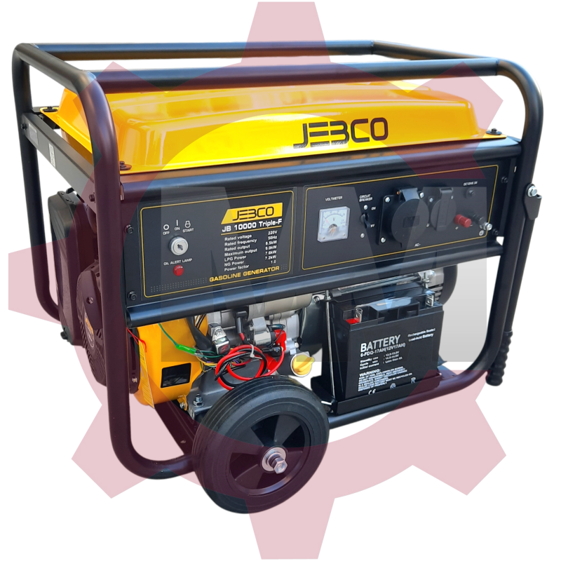 موتور برق 9 کیلو وات گازسوز جبکو مدل JEBCO JB10000Triple-F