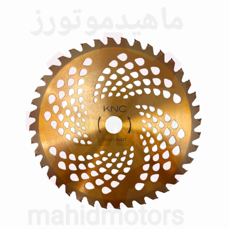 تیغه 40 پر الماسه طلایی KNC
