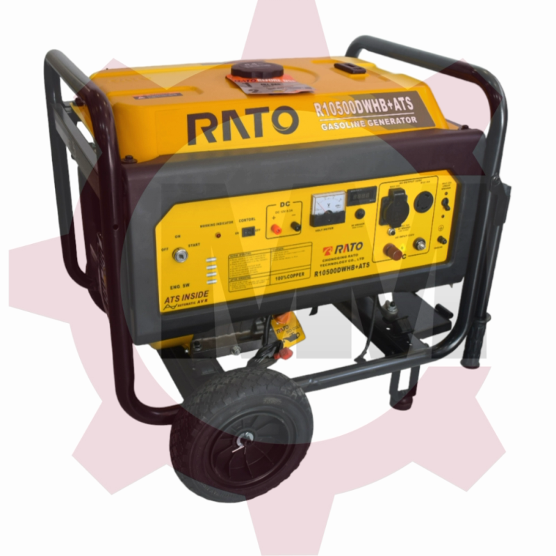 موتور برق بنزینی 7.5 کیلو وات اتومات استارت راتو مدل RATO R10500DWHB+ATS