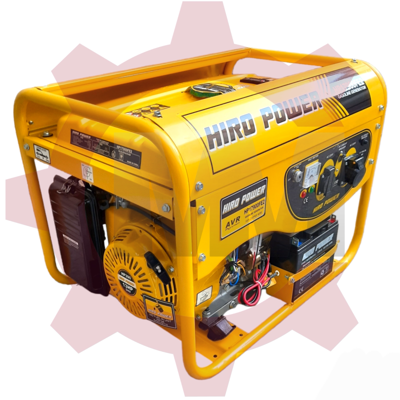 موتور برق بنزینی 5.5 کیلو وات هیروپاور مدل HIRO POWER HP17900FE2