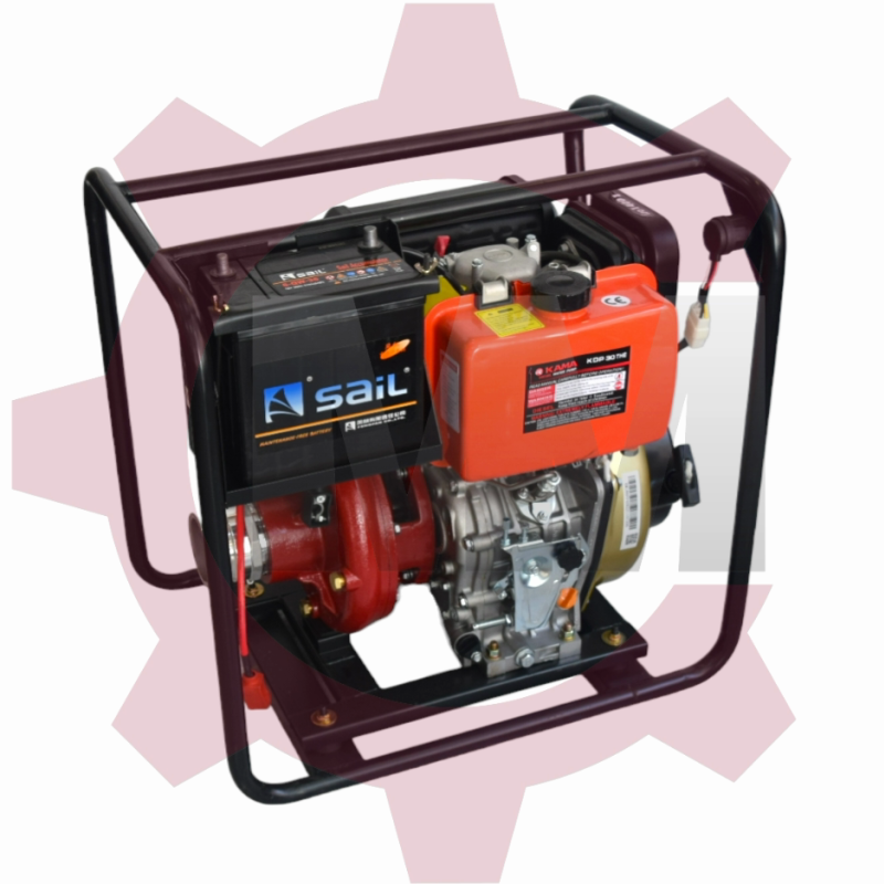 موتور پمپ 3 اینچ استارتی ارتفاع بالا 90 متری کاما مدل KAMA KDP30THE