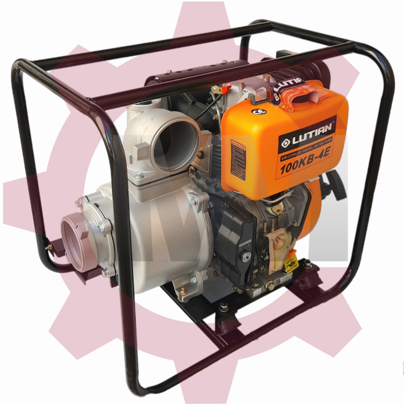 موتور پمپ 4 اینچ گازوئیلی استارتی لوتیان مدل LUTIAN 100KB-4E