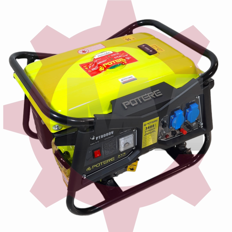موتور برق 3.5 کیلو وات بنزینی پوتر مدل POTERE PT8000V
