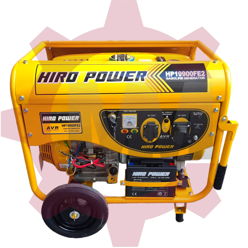 موتور برق 8 کیلو وات بنزینی هیروپاور مدلHIRO POWER HP19900FE2