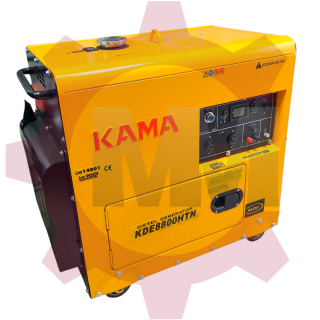 موتوربرق 6.5 کیلو وات سایلنت دیزل کاما مدل KAMA KDE8800HTN