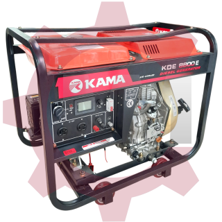 موتور برق 6.5 کیلو وات دیزل کاما مدل KAMA KDE8800E