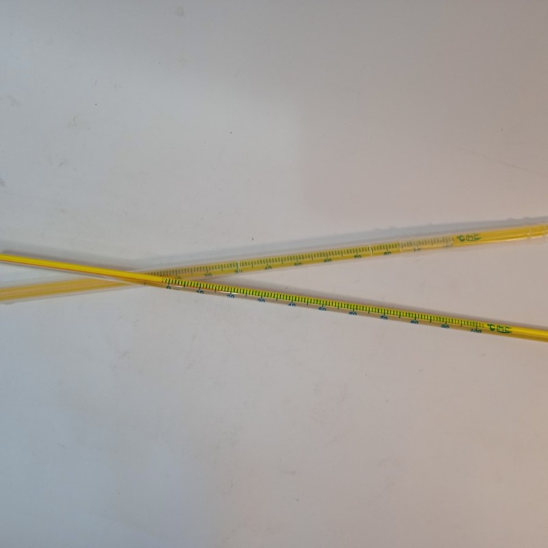 دما سنج مایعات پشت زرد