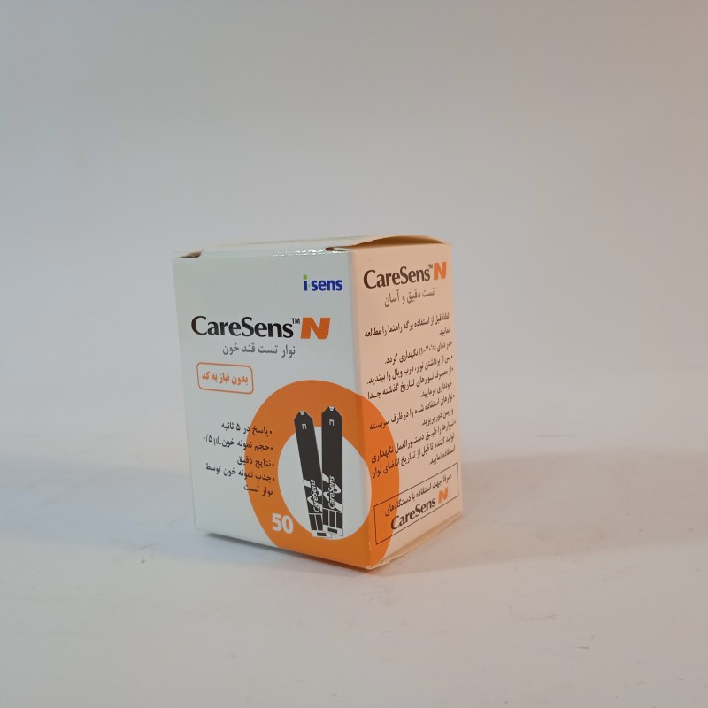 نوار تست قند کرسنس 50 عددی