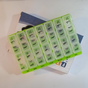 جعبه دارو هفتگی کامل