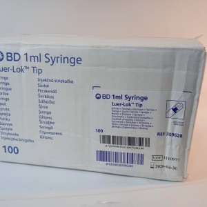 سرنگ انسولین BD شیشه ای  1 سی سی