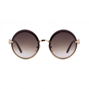عینک آفتابی زنانه بولگاری BVLGARI کد BV6149 رنگ قهوه ای