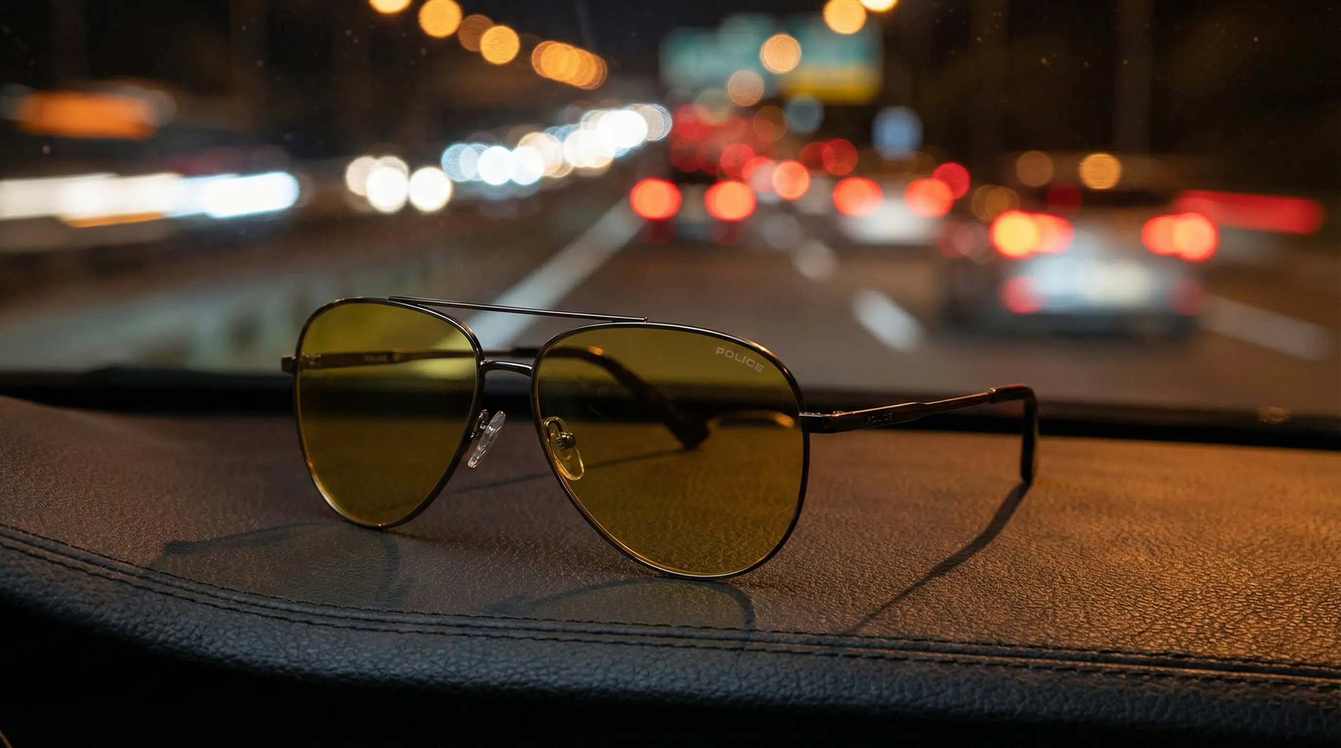 عینک دید در شب پلیس اصل برای رفع خیرگی نور خودروها