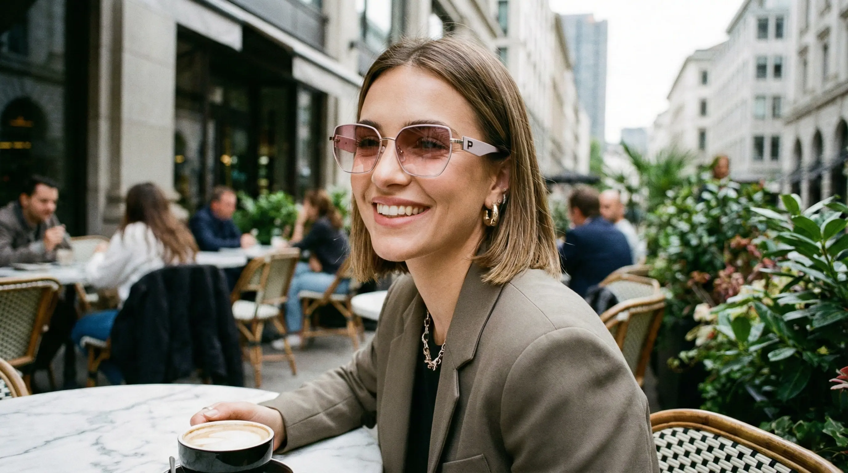 عینک آفتابی پلیس زنانه جدید با طراحی هندسی و شیک