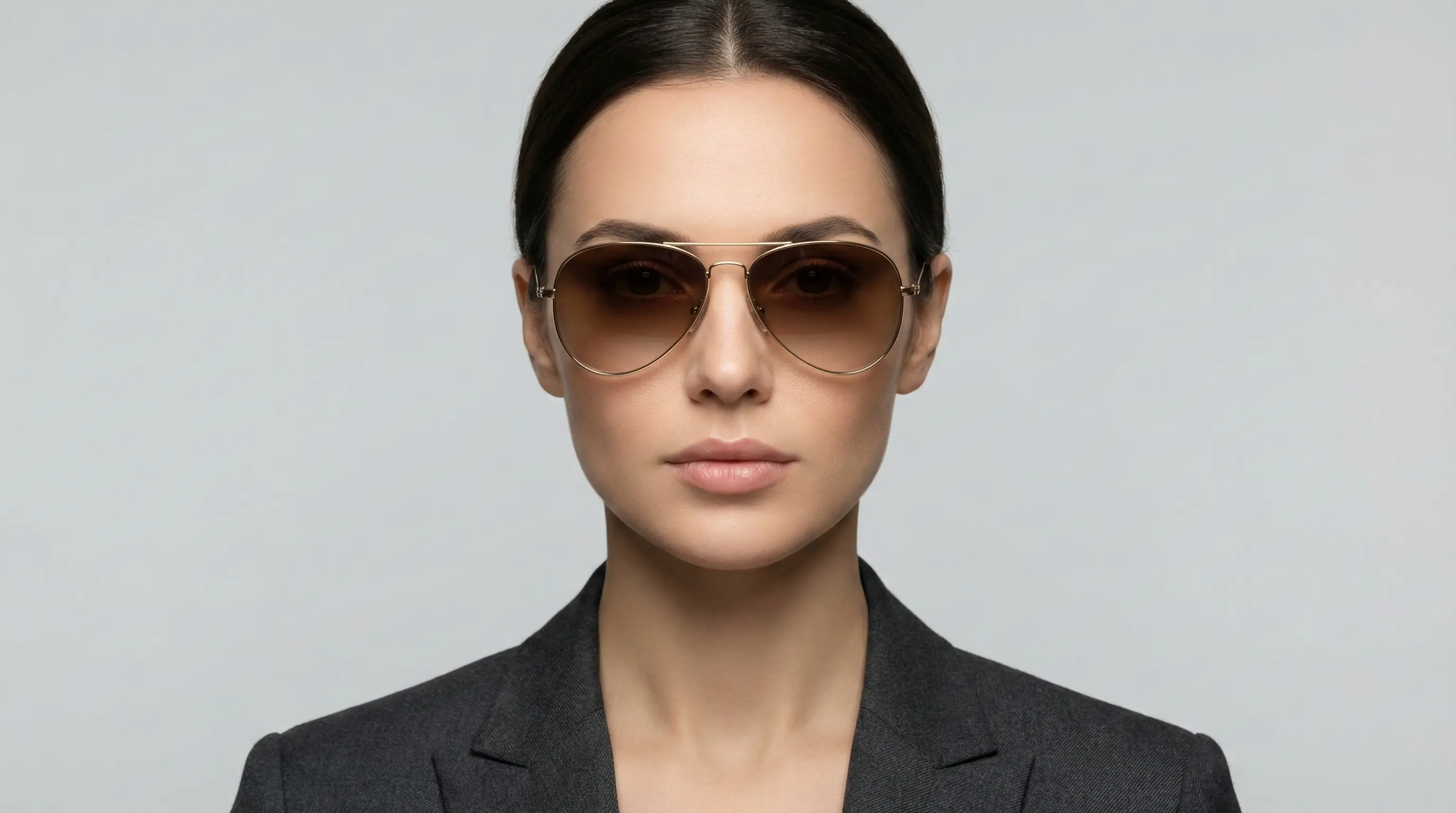 راهنمای تصویری انتخاب عینک آفتابی زنانه بر اساس فرم صورت گرد و کشیده