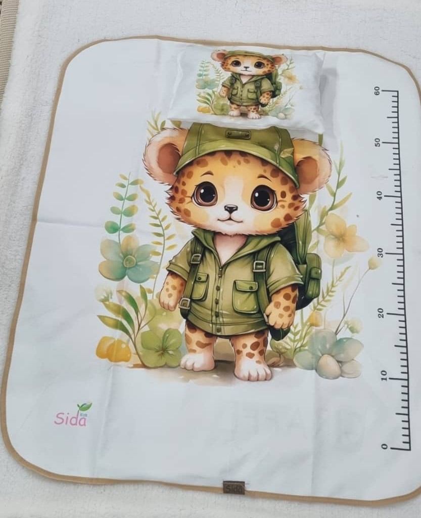 زیرانداز تعویض بالشت دار