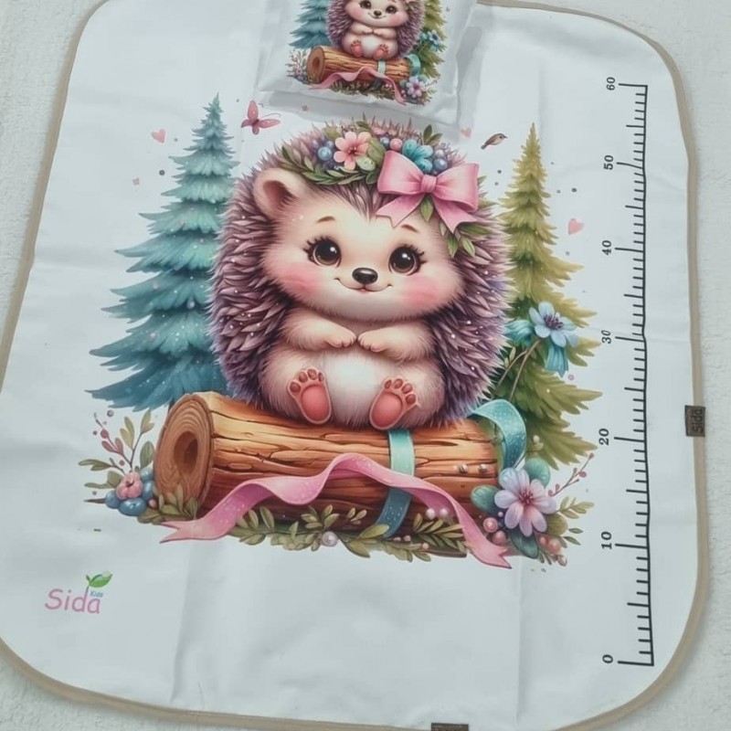 زیرانداز تعویض بالشت دار