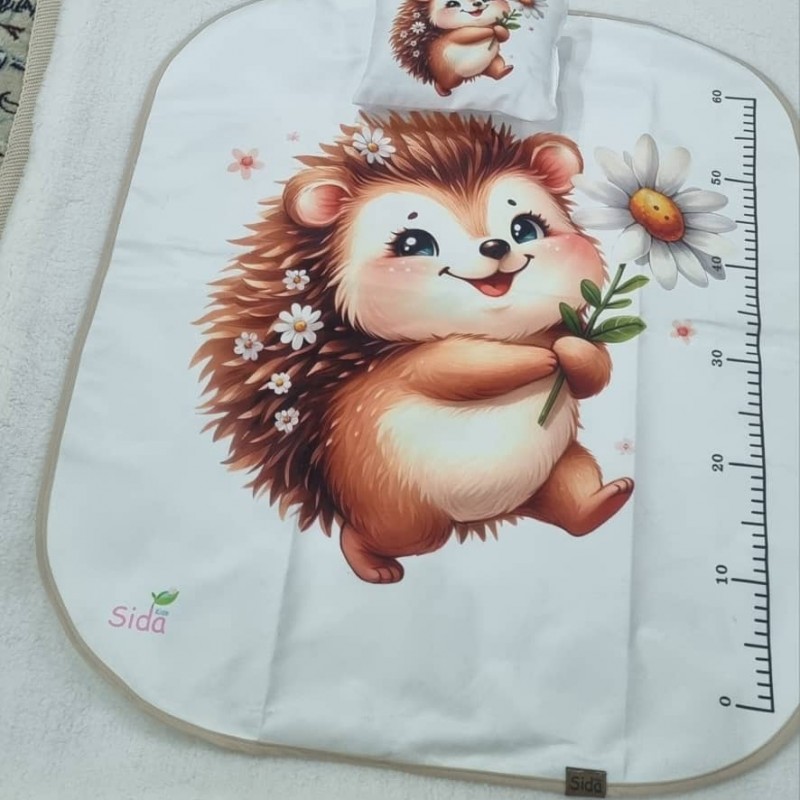 زیرانداز تعویض بالشت دار