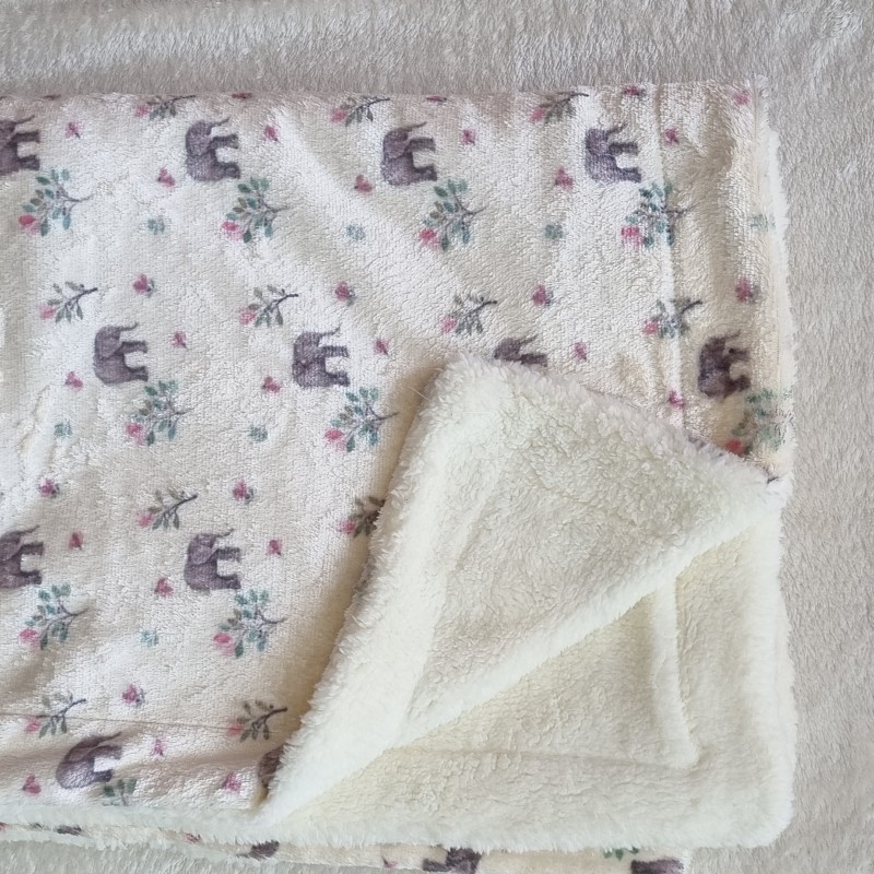 پتو تدی دو رو خز