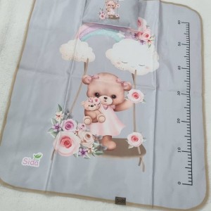 زیرانداز تعویض بالشت دار