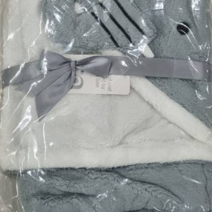 پتوی نوزادی  کلاهدار طرح فیل