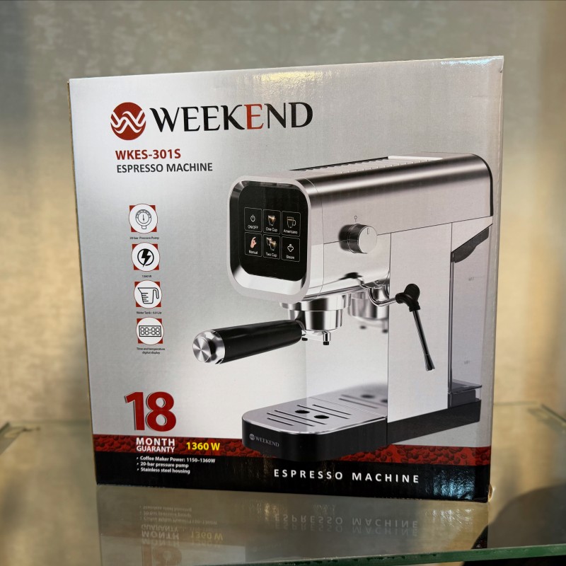 اسپرسو ساز 1000 میلی‌لیتر ویکند مدل  301S