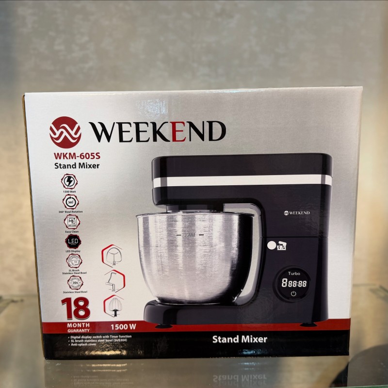 همزن کاسه‌دار 5 لیتری ویکند مدل WKM-605S