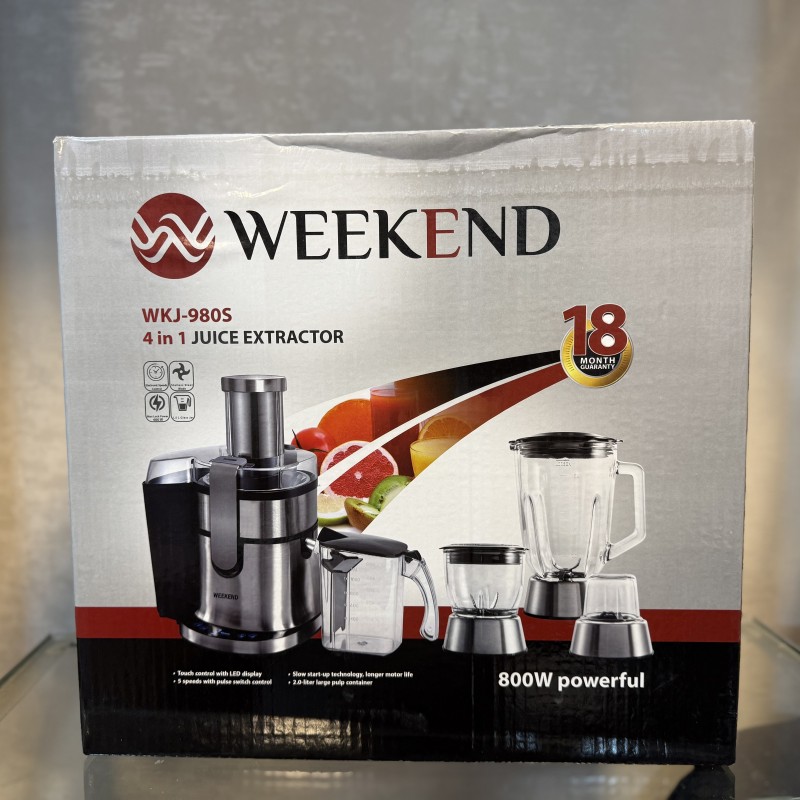 آبمیوه گیری ویکند مدل چهارکاره 980