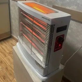 بخاری برقی مدل 5  شعله فن دار دو بعدی تکسان