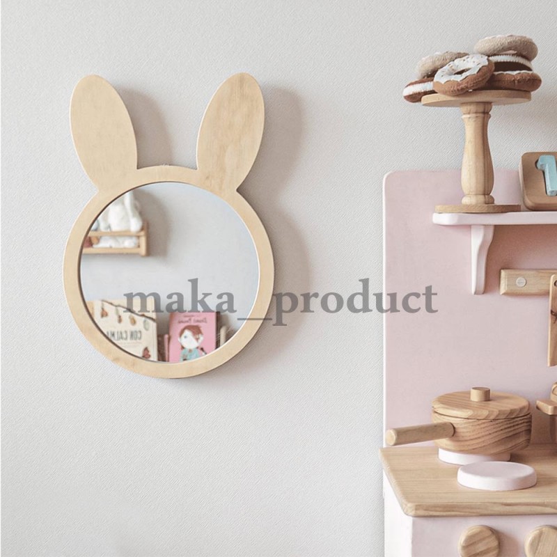 آینه اتاق کودک طرح خرگوش