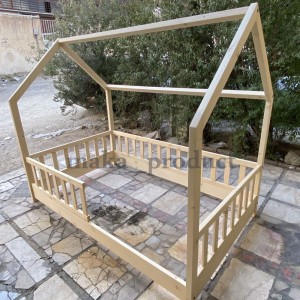 تخت مونته سوری کودک کلبه