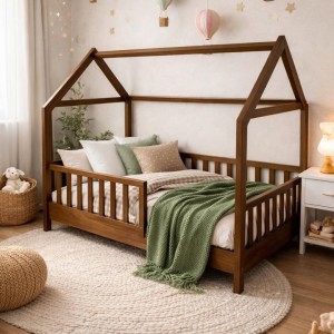 تخت مونته سوری کودک کلبه