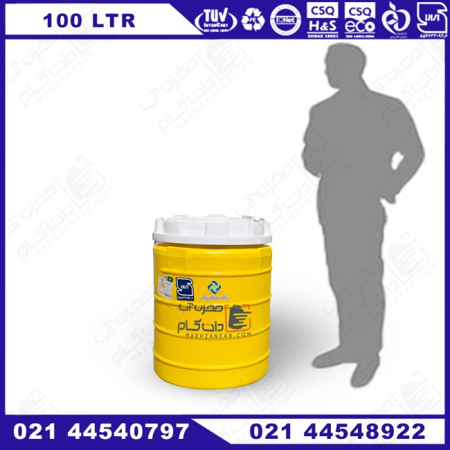 منبع انبساط فوم دار 100 لیتری عمودی