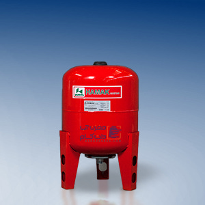 منبع تحت فشار 50 لیتری هاماک HAMAK عمودی