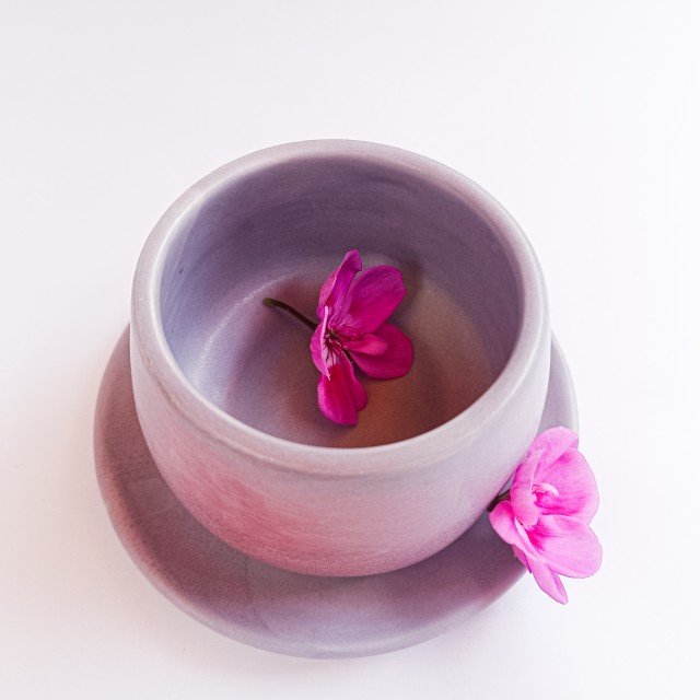 فنجان نعلکبی لاته بدون دسته نیلدیش طرح جدید مدرن لعاب مات خاص