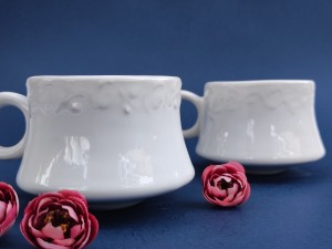 فنجان قهوه خوری رنگ سفید مدل خدانور