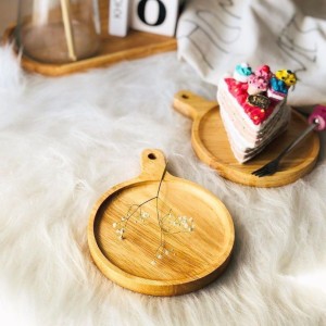 سرو چوبی قهوه گرد