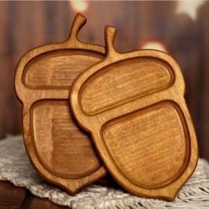 زیر لیوانی طرح بلوط