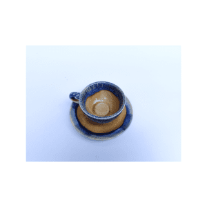 فنجان نعلبکی قهوه خوری رنگی سرامیکی