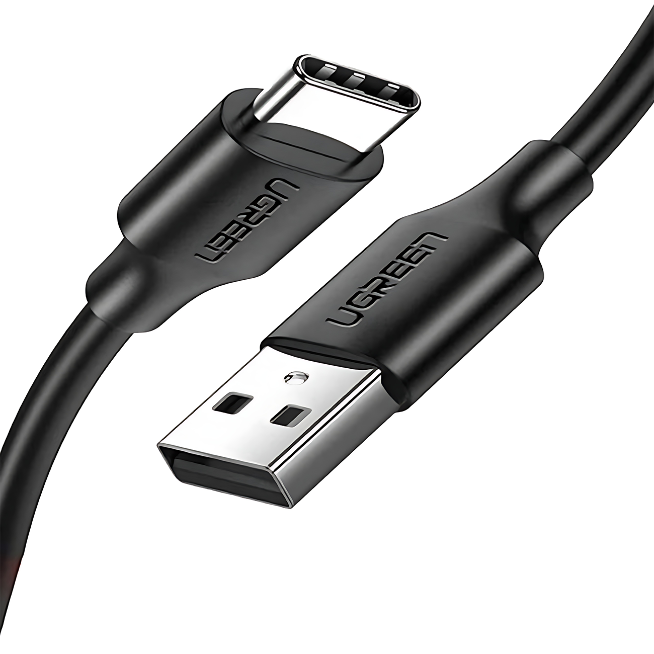 تصویر کابل USB به تایپ‌سی 3 آمپر 2 متری یوگرین Ugreen US287 60118 شارژ سریع و انتقال داده 