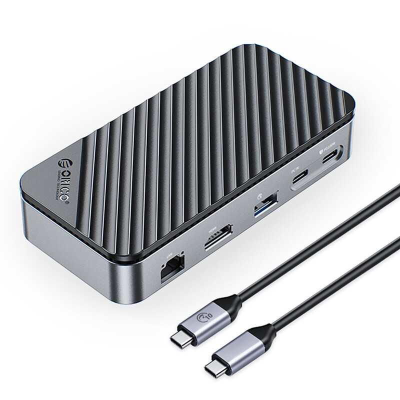 هاب تایپ سی 10 پورت اوریکو DPM2P9-BK-BP