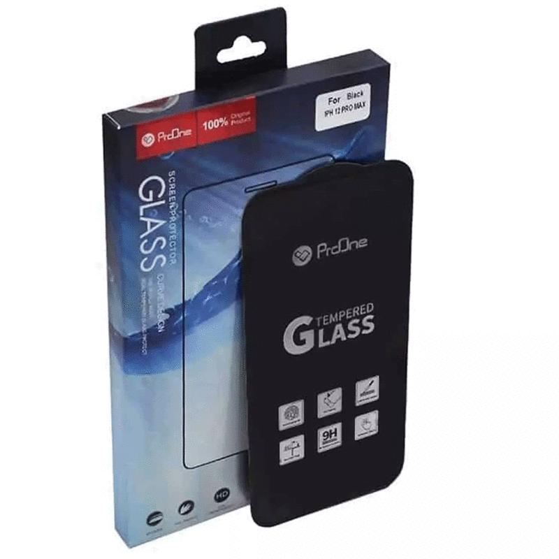گلس شیشه‌ای گوشی آیفون 12 پرومکس پرووان Tempered