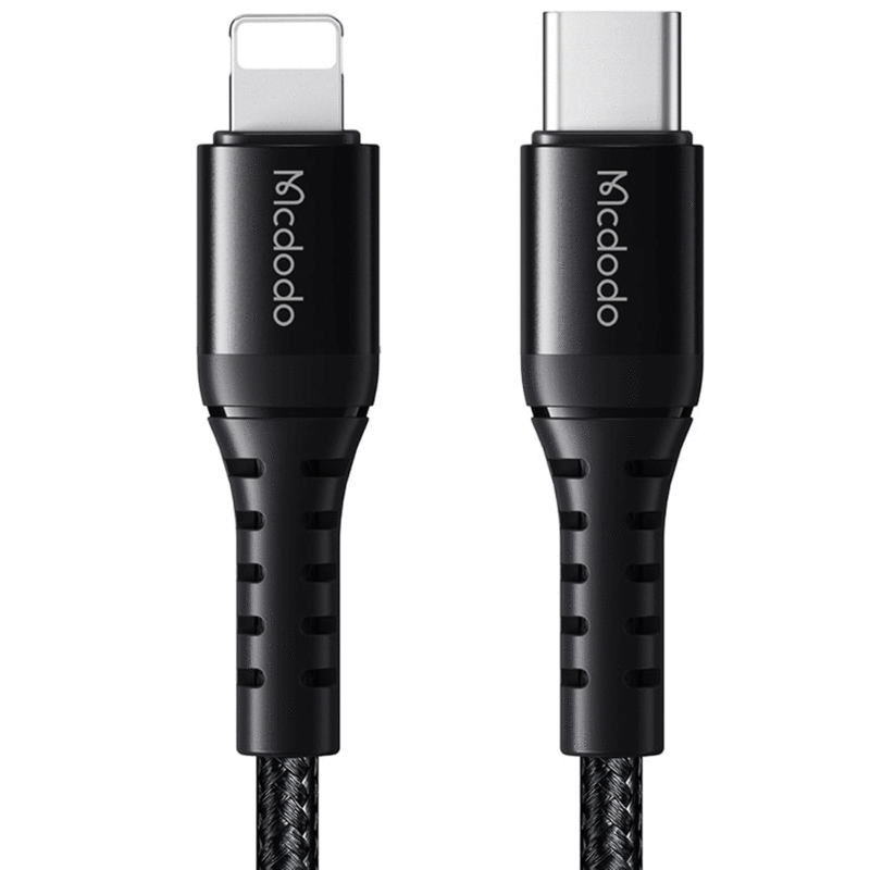 کابل شارژ سریع 20 سانتی متری تایپ سی به لایتنینگ 36 وات 3 آمپر 0.2 متری مک دودو CA-5630