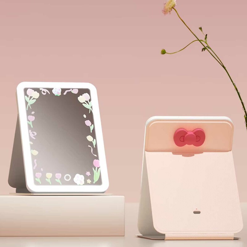 آینه آرایشی چراغ‌دار لمسی قابل شارژ 9 اینچ دوکو شیائومی FMO01